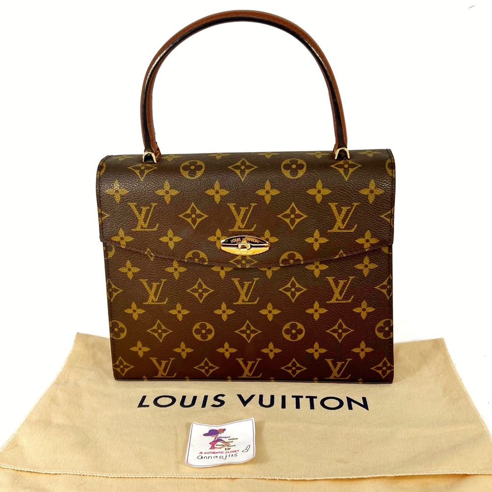 Louis Vuitton Monogram Canvas Malesherbes Handbag